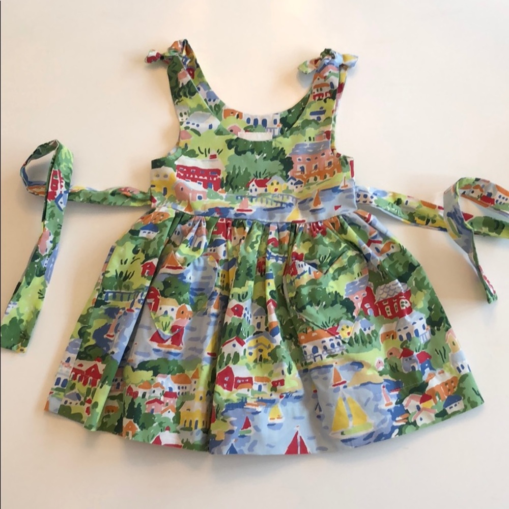 Watercolor dress